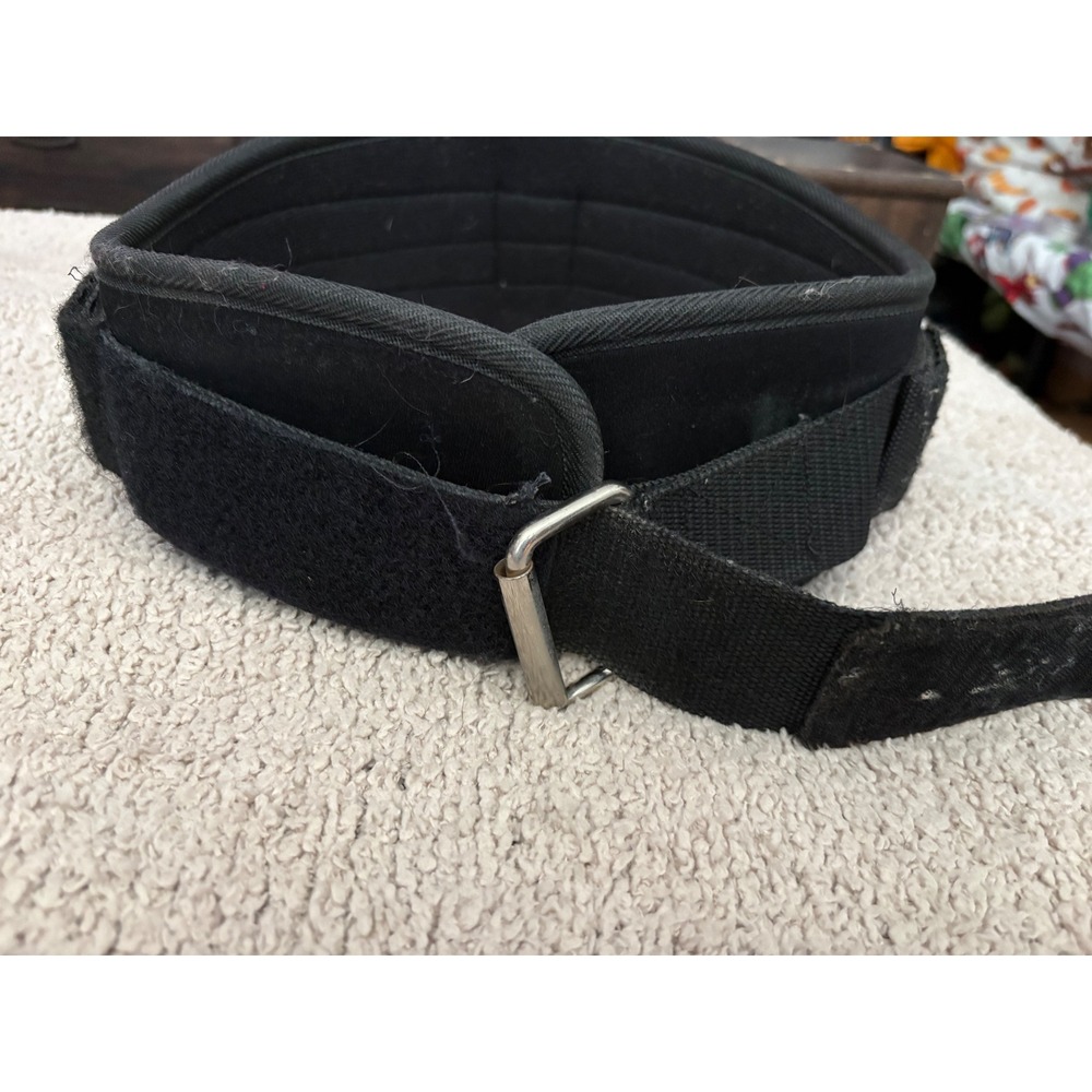 OK-1 1500 Weightlifting Belt Black Small 23-30in Lumbar Support Training Gym - Picture 5 of 6